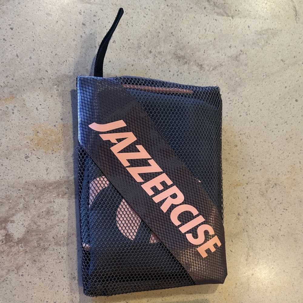 Black and Pink Mesh Bag